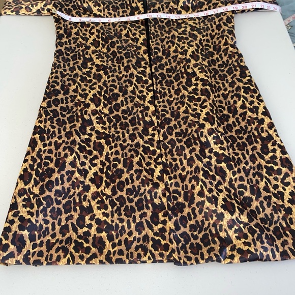 RARE Leopard Print Over Coat | Embellished Collar & Sleeves | Statement Piece - Picture 10 of 13